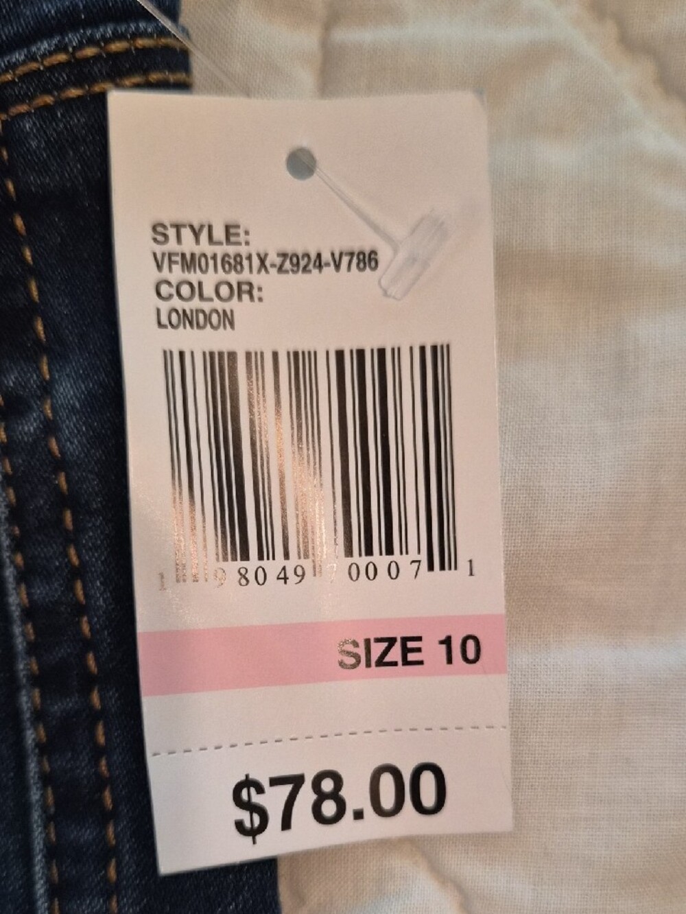 Curve Appeal Duomode Skinny Jeans w/Comfort Waistband - Size 10/30 - Picture 9 of 11